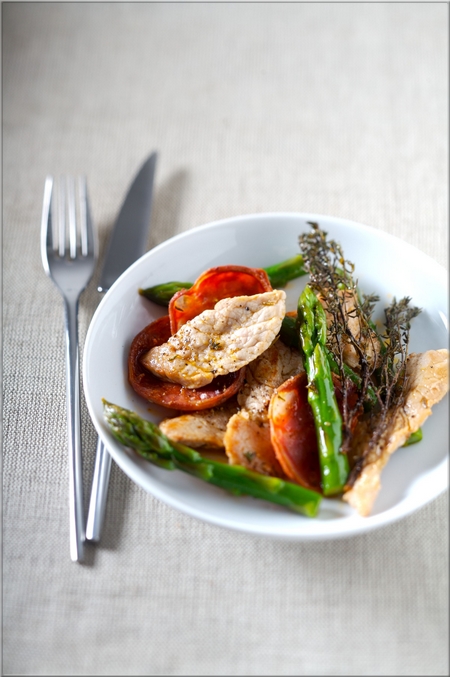 emince_de_veau_aux_asperges_et_chorizo_