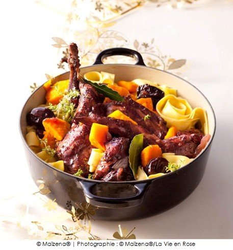 lapin_aux_pruneaux_tagliatelles_fraiches_aux_potimarrons_