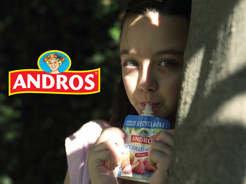 Andros® gourde de fruits recyclable