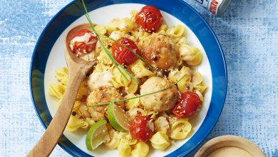 Collerettes boulettes de dinde citron