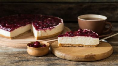 Le clafoutis cerises fromage blanc