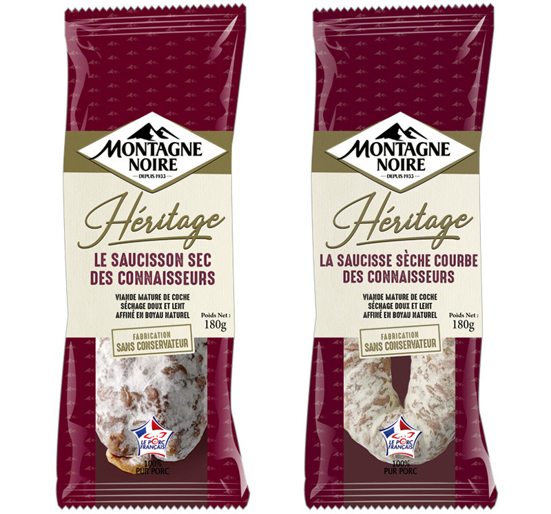 Saucisson Saucisse Sèche Héritage Montagne Noire