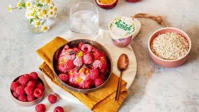 Nice cream framboise-passion