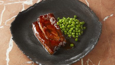 Tendrons de veau tandoori, petits pois sarriette