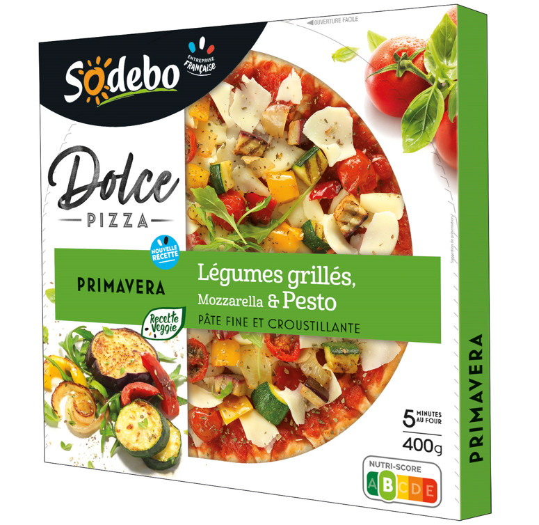 Sodebo Dolce pizza Primavera 