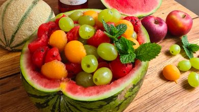 Salade de fruits sirop de Pastèque