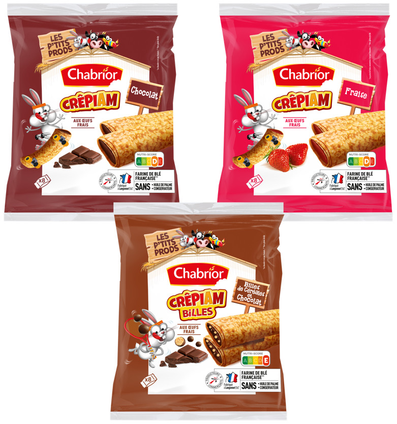 Chabrior Les crêpes fourrées 