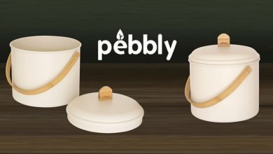 Seau à compost Pebbly