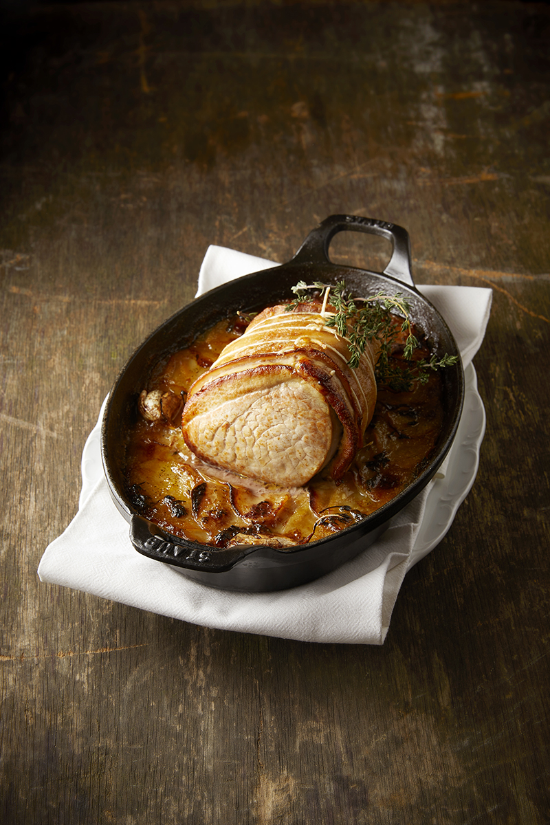 Rôti de veau pommes boulangère