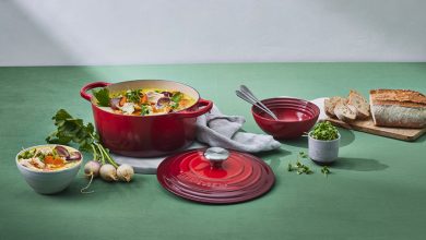 Soupe crémeuse au poulet et légumes frais de la ferme