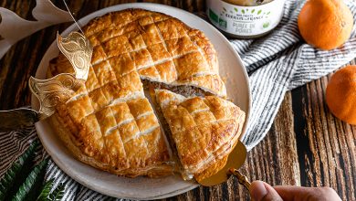 Galette des rois pommes poires amandes