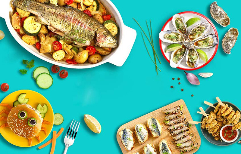 Poissons Coquillages et Crustacés