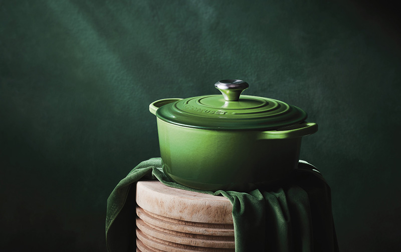 Nouveau coloris Bamboo LE CREUSET