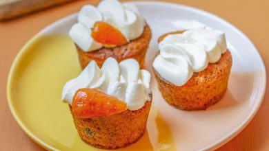 Carrot cake comme des muffins