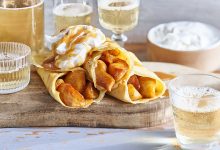 Crêpes tatin chantilly