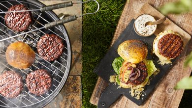Burger végétal au BBQ