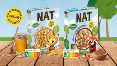 NAT™ Crousti Fondant Choco-Noisettes et NAT™ Crunchy Miel