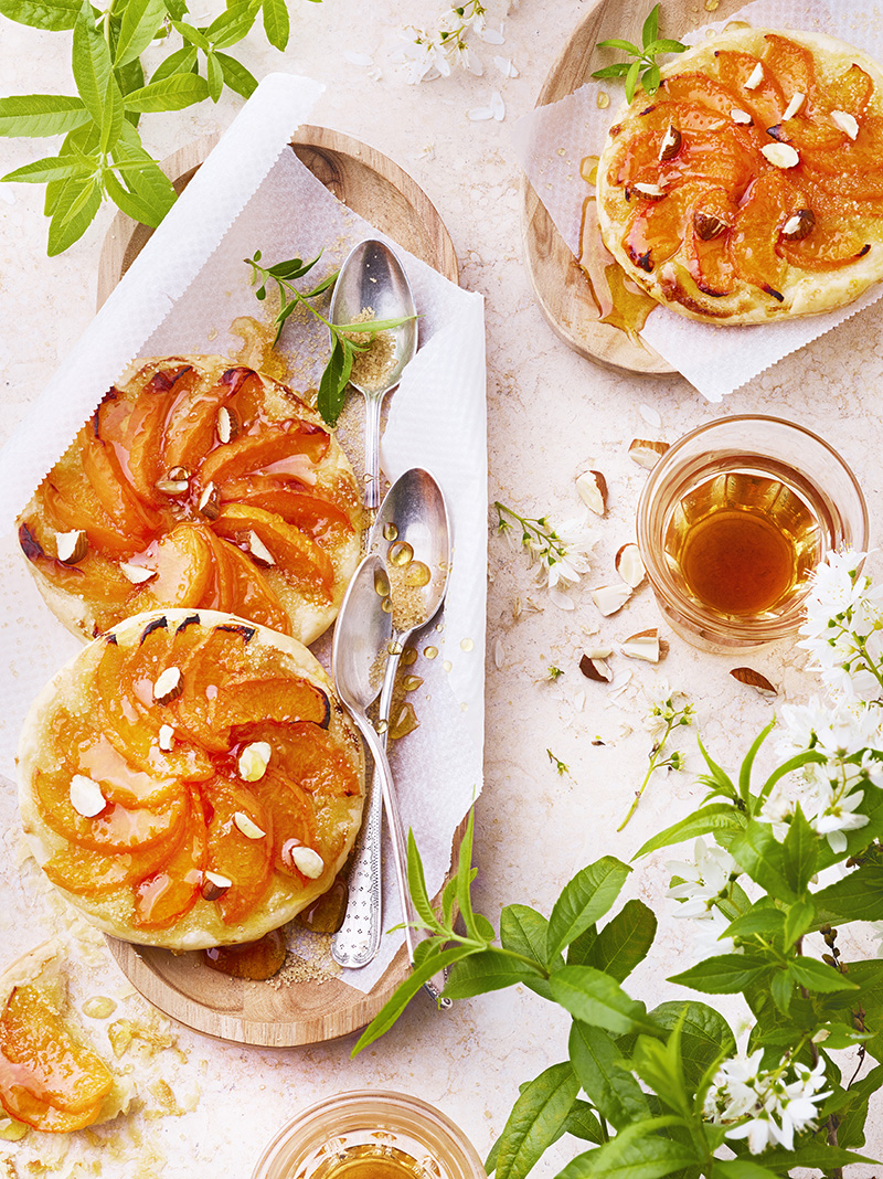 Tarte fine abricots