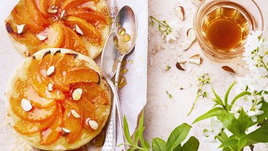 Tarte fine abricots