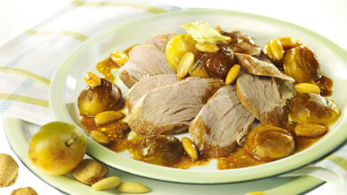 Pointe de filet de porc à la Lorraine