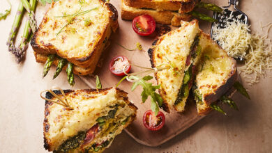 Croque printanier