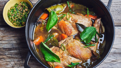Pot au feu lapin