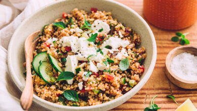 Salade fraîcheur boulghour Gaspacho « Picante »