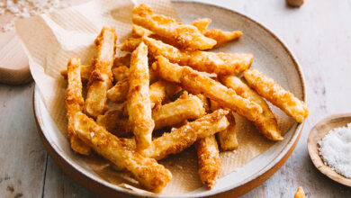 Frites ultra croustillantes parmesan