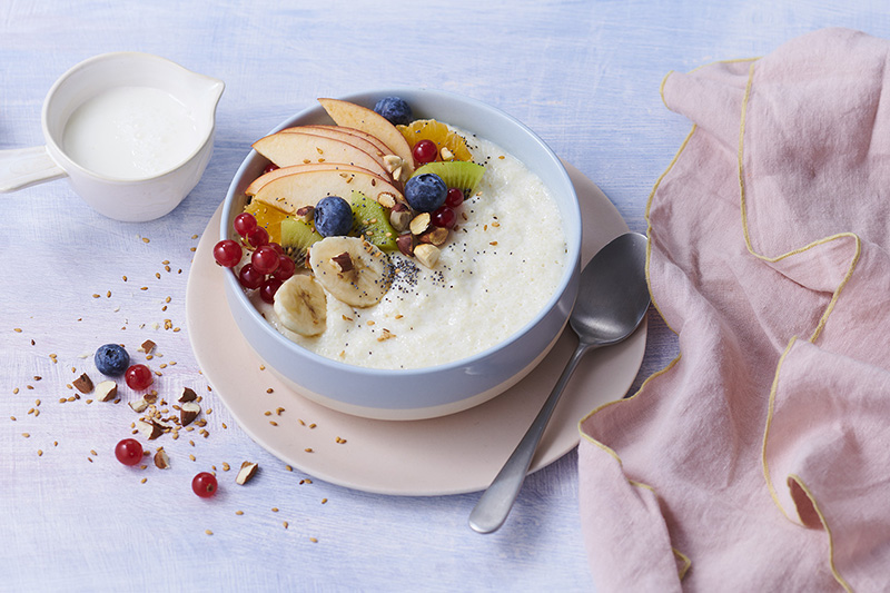 Bowl de Floraline fruits colorés crème d’amande