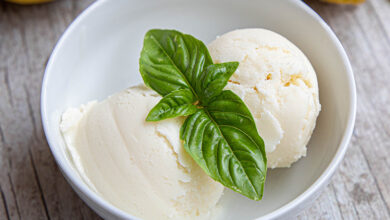 Glace citron