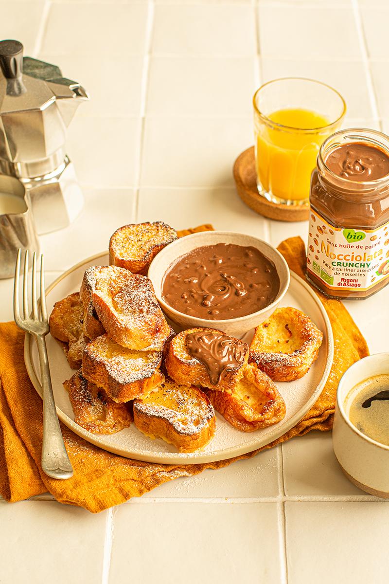 Mini-pain perdu Nocciolata Crunchy