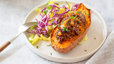 Patates douces bœuf tex-mex
