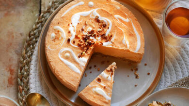 Cheesecake citrouille