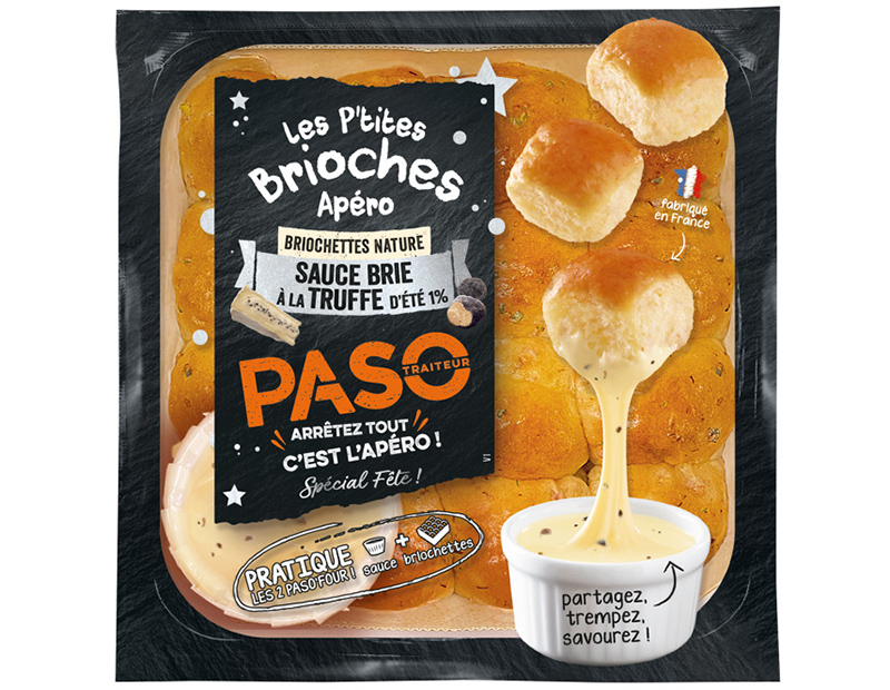 Les P’tites Brioches Apéro Sauce Brie