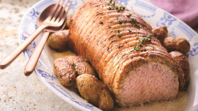 Rôti de veau whisky