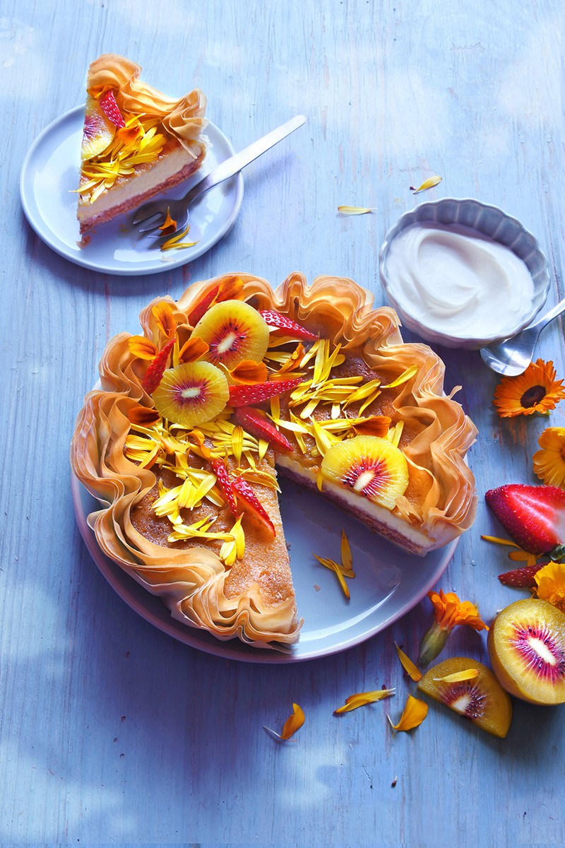 Cheesecake croustillant saveurs vanillées