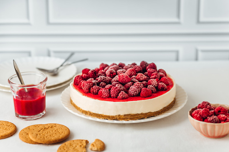 Cheesecake Framboise (sans cuisson) 