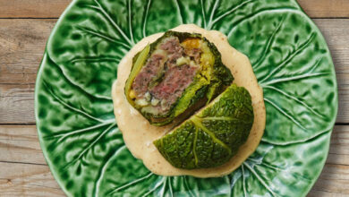 Chou vert chaire à saucisse pistache Morbier AOP