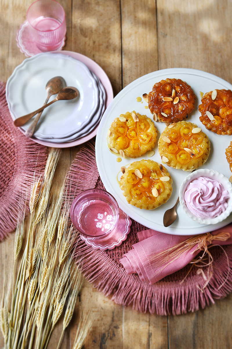 Tartelettes tomate façon tatin