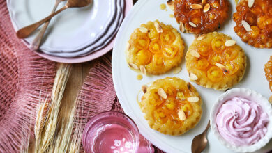 Tartelettes tomate façon tatin
