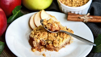 Crumble aux pommes
