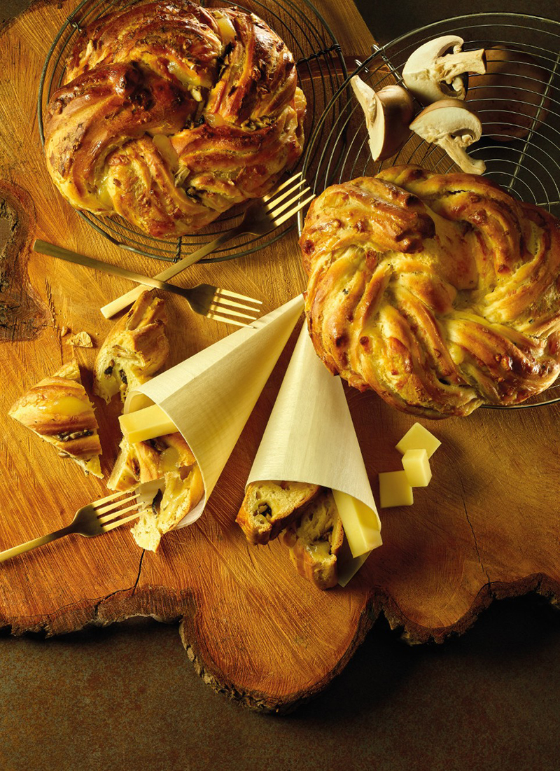 Brioche tressée surprise Beaufort AOP
