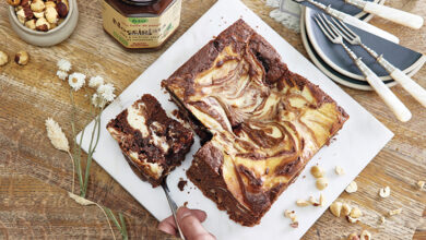 Cheesecake brownies