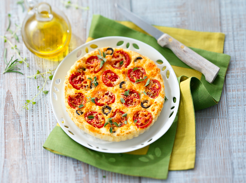 Tarte Floraline® gratinée tomate