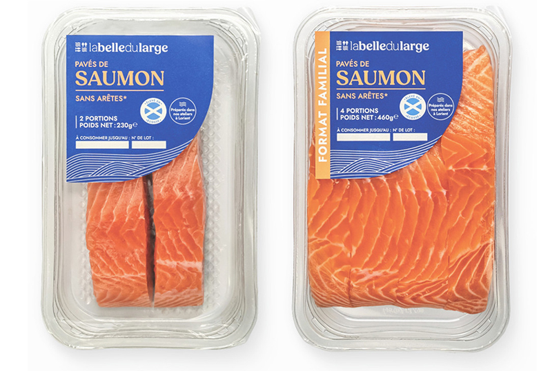Pavés saumon La Belle du Large