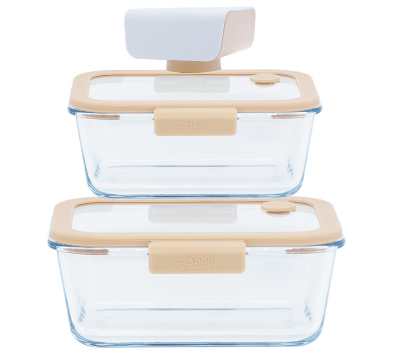Set sous vide 3 pièces PEBBLY