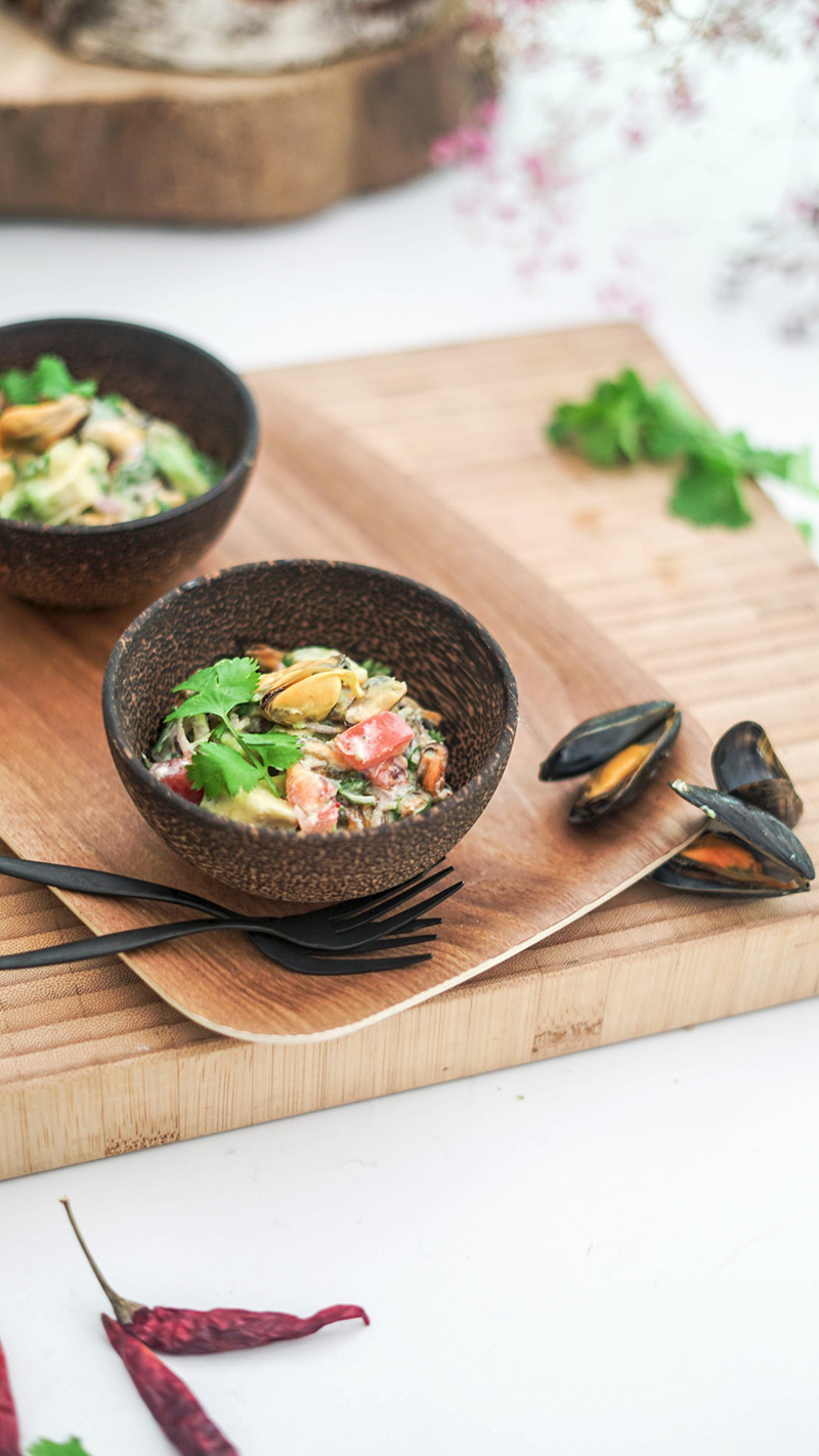 Ceviche Moules de bouchot Baie du Mont-Saint-Michel