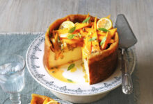 Flan pâtissier mangue passion