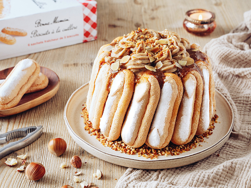 Charlotte pralinée Paris-Brest Bonne Maman®