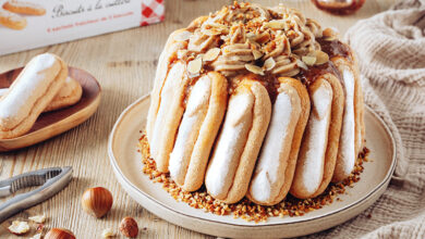 Charlotte pralinée Paris-Brest Bonne Maman®